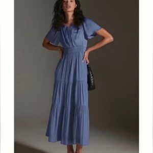 Anthropologie somerset maxi dress